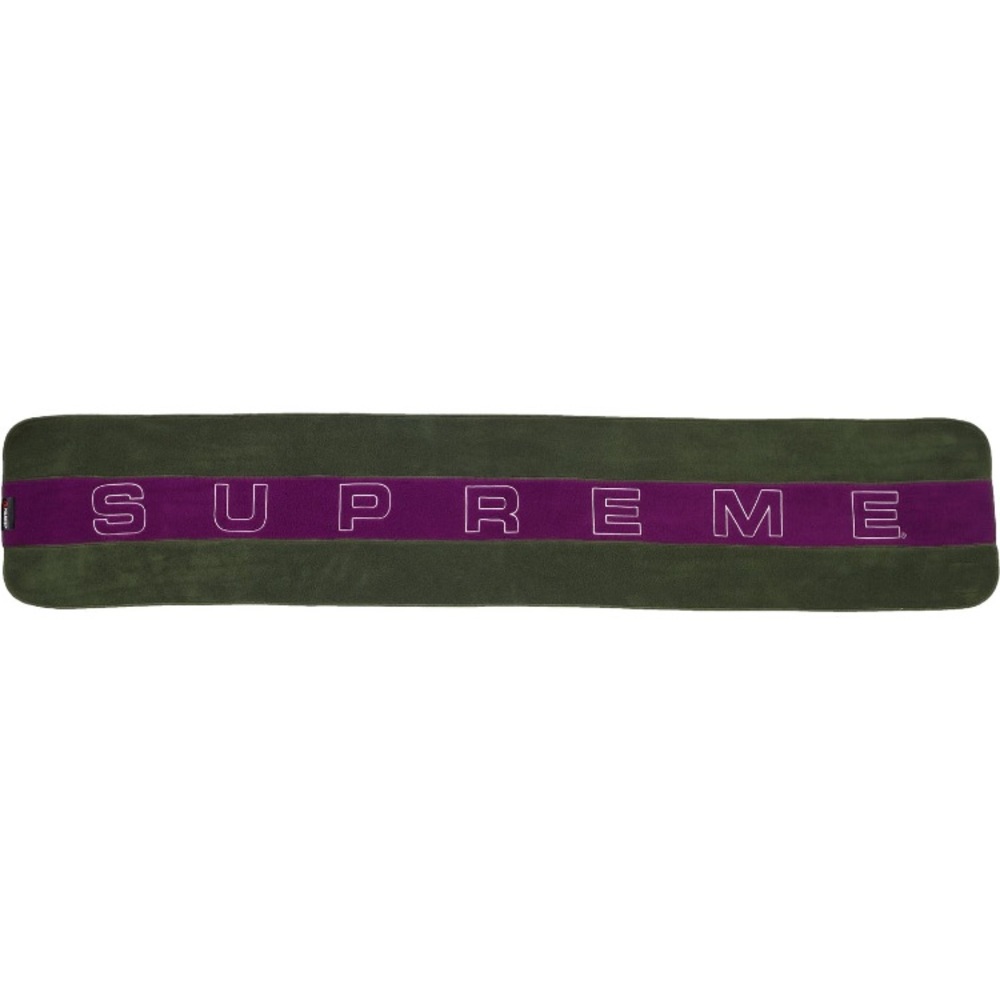New Supreme Authentic Polartec Scarf FW18 NWT